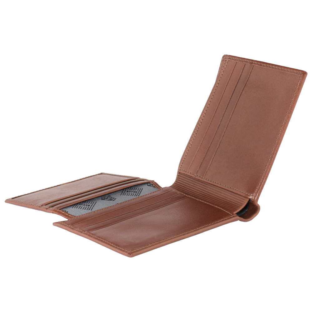 BILLETERA HAMBURGO BC2-000006 CHOCOLATE