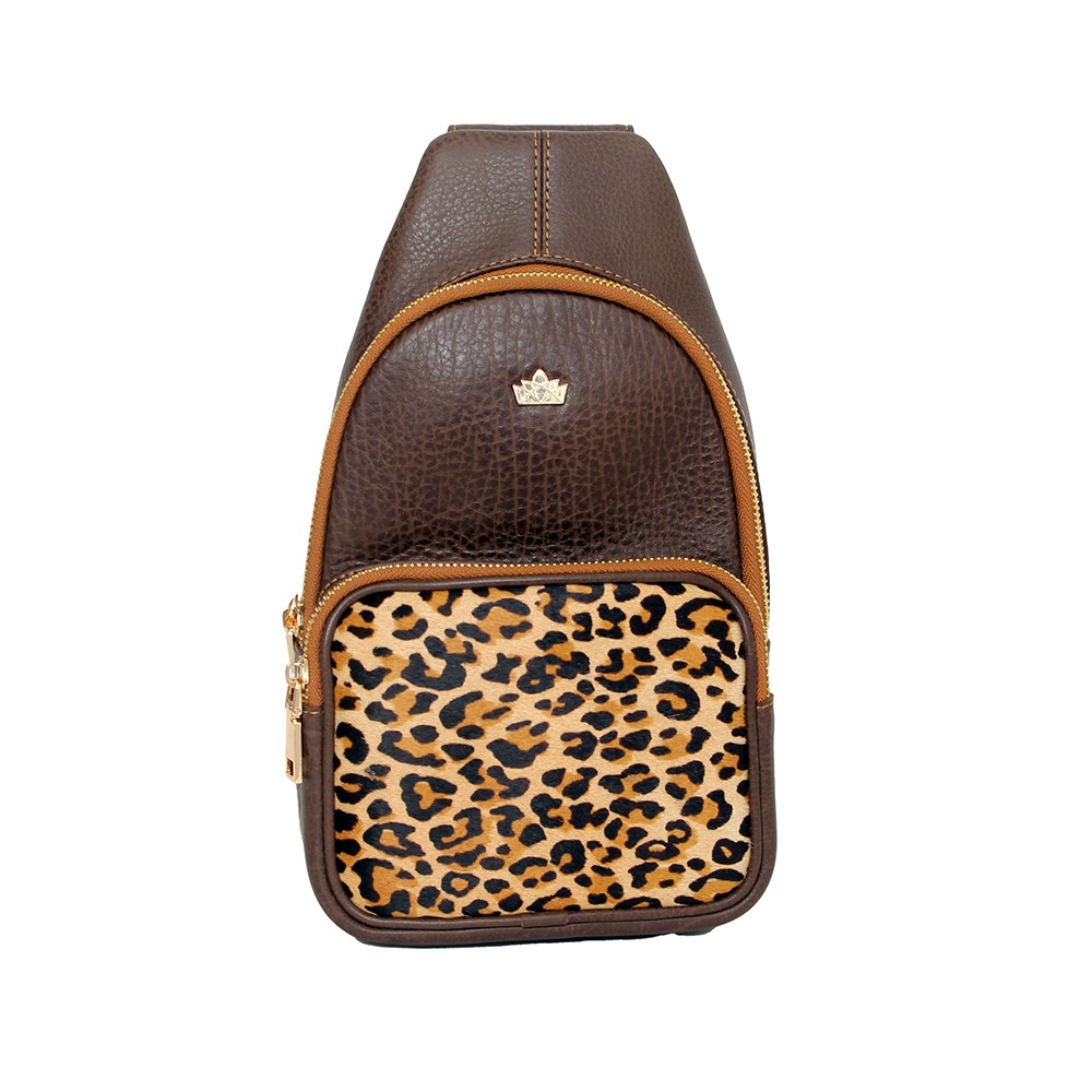 MOCHILA MORRAL MINI CROSS MRD-000403 MARRON 